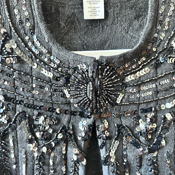 Nanette Lepore Beaded Shrug - Picture 5 of 6
